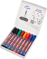 Whiteboardmarker edding 360 rond 1.5-3mm assorti 8 stuks-2