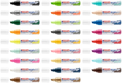 Acrylmarker edding e-5000 breed verkeersrood 1 Stuk-3