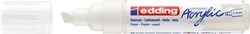 Acrylmarker edding e-5000 breed verkeerswit 1 Stuk