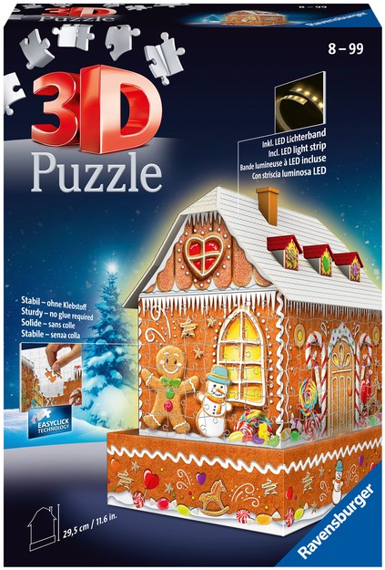 Wanorde Geen In zicht 3D puzzel Ravensburger Kerst 216 stukjes 1 Stuk bij Prokan