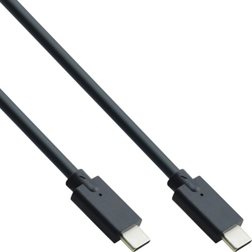 KABEL INLINE USB-C 3.2 GEN.2 M/M 2 M ZWART 1 Stuk
