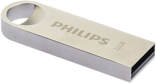 USB-stick 2.0 Philips Moon Vintage Silver 32GB 1 Stuk