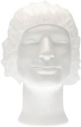 Haarnet CMT bouffant non-woven M 50cm PP wit 100 Stuk