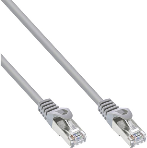Kabel Inline Cat5.e SF UTP 1.5 meter grijs 1 Stuk
