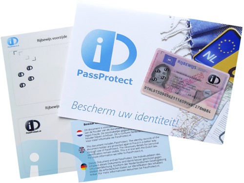 Beschermfolie PassProtect voor rijbewijs 1 Seal-1