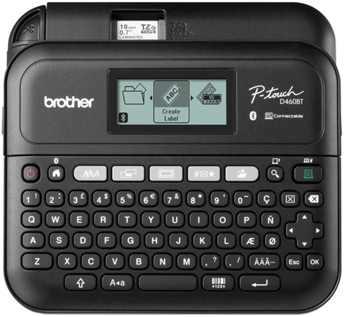 Labelprinter Brother Ptouch TZe PTD460BT zwart 1 Stuk-2