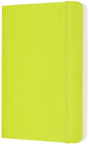 Notitieboek Moleskine pocket 90x140 ln sc lem gn 1 Stuk-2