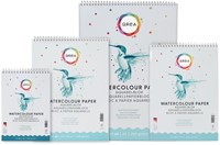 Aquarelblok Qrea 24x32 20vel 200gr spiraal 20 Vel-2