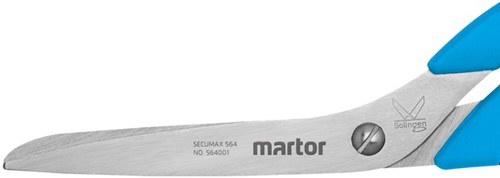 Veiligheidsschaar Martor Secumax 564 80mm blauw-2