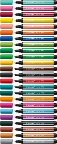 Viltstift STABILO Pen 68/75 Max sienna-3