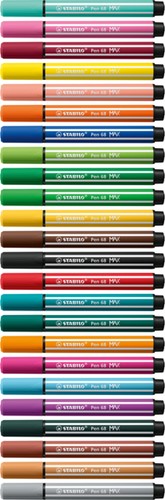 Viltstift STABILO Pen 68/48 Max karmijnrood-1