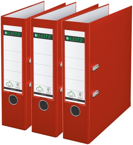 Ordner Leitz 180° 1010 3 stuks rood 3 Stuk