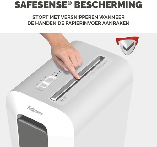 Papiervernietiger Fellowes Powershred LX65 snippers 4x40mm wit-2