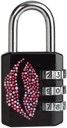 Hangslot Masterlock 3 cijfer 30mm kus patroon 1 Stuk