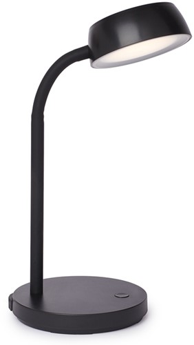Bureaulamp MAUL Abby LED op voet zwart-2