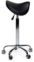 Premium zadelkruk zwart hoog 1 Stuk-2