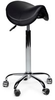 Premium zadelkruk zwart hoog 1 Stuk-3