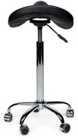Premium zadelkruk zwart hoog 1 Stuk-1