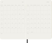 Agenda 2027 Moleskine 12M Planner Weekly 7dagen/1pagina pocket sc black