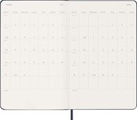 Agenda 2027 Moleskine 12M Planner Weekly 7dagen/1pagina large hc sapphire blue-2