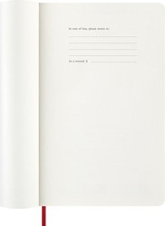 Agenda 2027 Moleskine 12M Planner Weekly 7dagen/1pagina large sc scarlet red