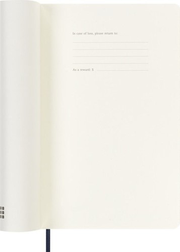Agenda 2027 Moleskine 18M Planner Weekly 7dagen/1pagina large sc sapphire blue-3
