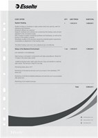 Showtas Esselte Economy copy safe PP A4 100 Stuk-1