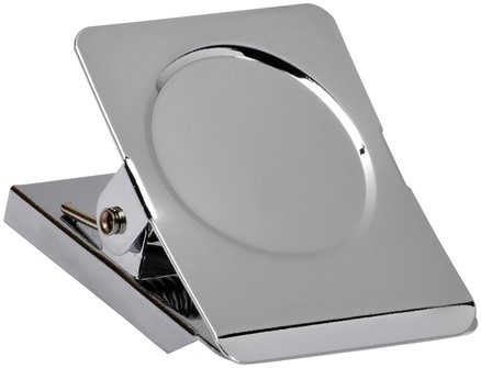 Papierklem MAUL magnetisch vierkant 40mm zilver