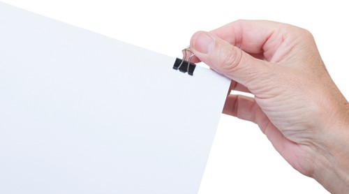 Papierklem MAUL 213 foldback 13mm zwart 12 stuks-2