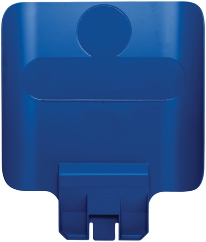 Paneel Slim Jim recyclingstation blauw 1 Stuk