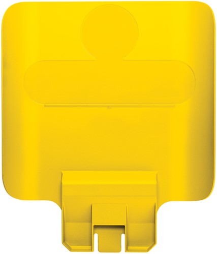Paneel Slim Jim reclycingstation geel 1 Stuk