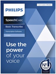 Licentie Philips LFH4622 SpeechExec Basic Transcr 1 Stuk