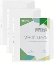 Showtas Leitz Premium met klep PP A4 transparant 50 Stuk-1
