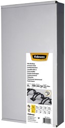 Draadrug Fellowes 6mm 34rings A4 zilver 100 Stuk