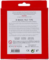 Viltstift Bruynzeel Kids Magic assorti 8 stuks-3