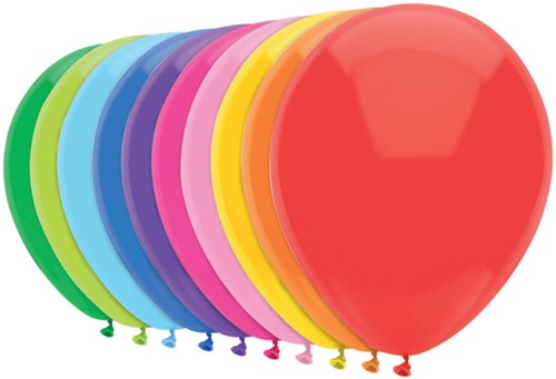 VBS Modelleer ballonnen Kleurrijk, 100 stuks