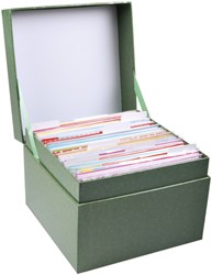 Wenskaartbox Paperclip inclusief 75 wenskaarten