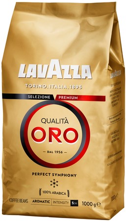 Koffie Lavazza Qualita Oro bonen 1000gr 1000 Gram
