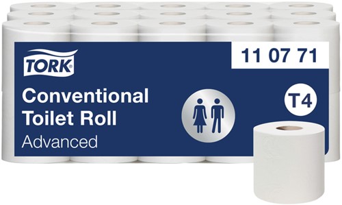 Toiletpapier Tork T4 Advanced 2lgs wit 110771 30 Rol