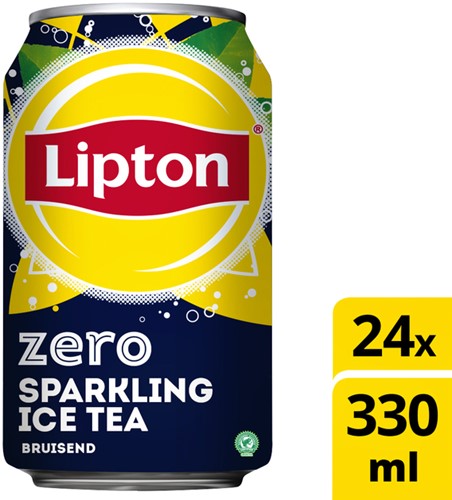 Frisdrank Lipton Ice Tea Sparkling Zero 0.33l 330 Milliliter