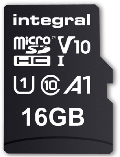 GEHEUGENKAART INTEGRAL MICRO V10 16GB 1 Stuk