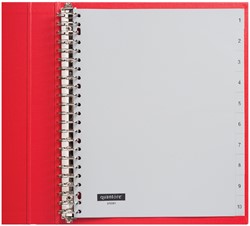 TABBLADEN QUANTORE A4 23R PP 1-10 EXTRA BREED GRIJS 1 Set