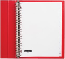 TABBLADEN QUANTORE 23RINGS PP 1-10 WIT 1 Set
