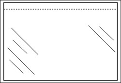 Paklijstenvelop Quantore 225x165mm onbedrukt 1000 Stuk
