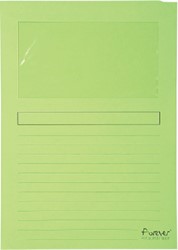 Venstermap Exacompta Forever L-model 120gr lichtgroen 100 stuks