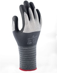 Griphandschoen Showa 381 nitril XL grijs 1 Paar