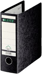 Ordner Leitz 1075 180° 77mm karton A5 recht zwart 1 Stuk
