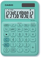 REKENMACHINE CASIO MS-20UC GROEN 1 Stuk bij Prokan