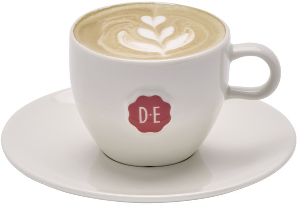 Toegepast Matroos scherp Kopje Douwe Egberts cappuccino 180ml wit 12 Stuk bij Prokan