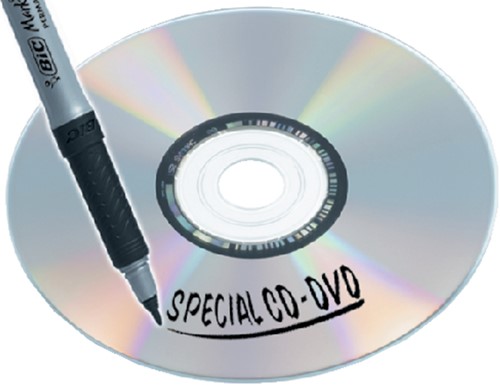 CD MARKER BIC 0.7MM ZEER F ASS 4 Stuk-3